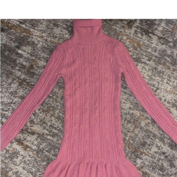 Shein L Pink Sweater Dress 0014 - Picture 5 of 9